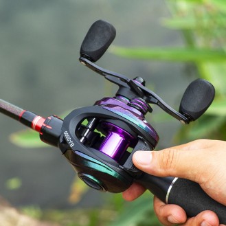BJ2000 Baitcasting Reel High Speed 7.2:1 Lightweight Spool BJ2000 Baitcasting Reel High Speed 7.2:1 Lightweight Spool