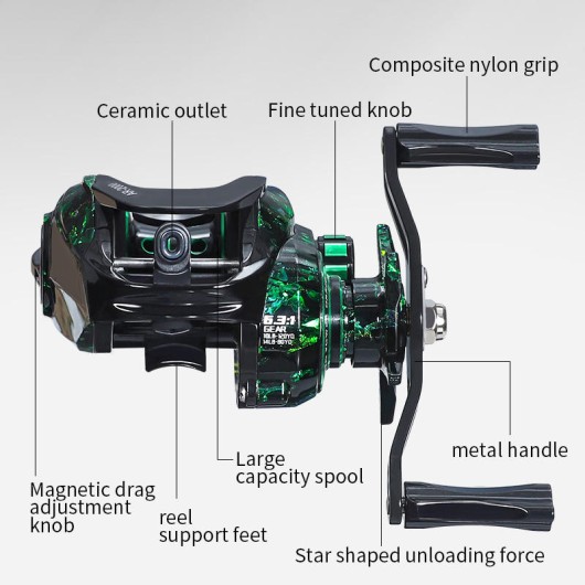 AR2000 Bait Casting Reel Saltwater Fishing Reel AR2000 Bait Casting Reel Saltwater Fishing Reel