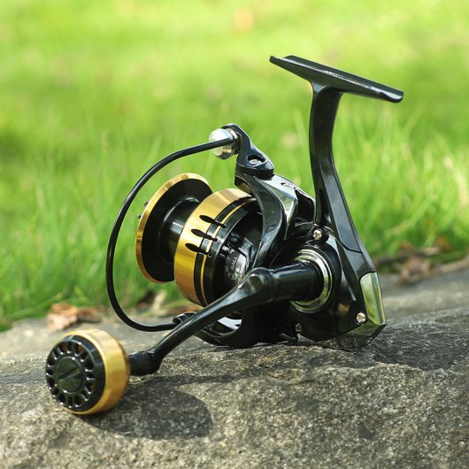 Spinning Reel with Metal Spherical Handle — 8kg Max Drag Fishing Reel Spinning Reel with Metal Spherical Handle — 8kg Max Drag Fishing Reel