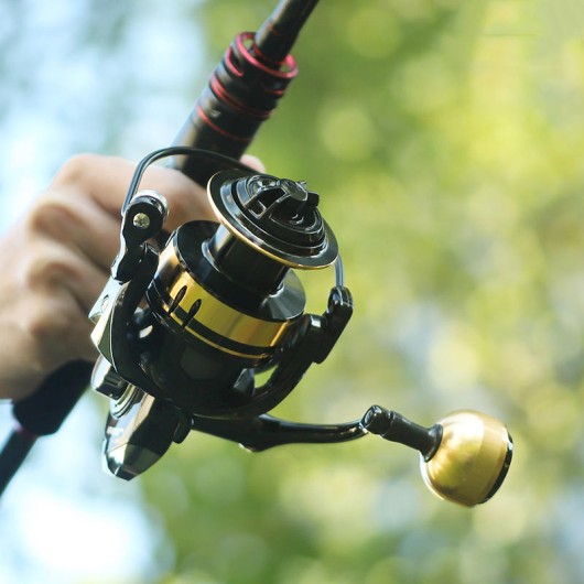 Spinning Reel with Metal Spherical Handle — 8kg Max Drag Fishing Reel Spinning Reel with Metal Spherical Handle — 8kg Max Drag Fishing Reel