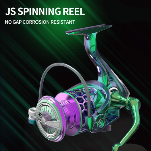 JS1000- 4BB Spinning Reel Max Drag 12kg Rotating Fishing Reel JS1000- 4BB Spinning Reel Max Drag 12kg Rotating Fishing Reel