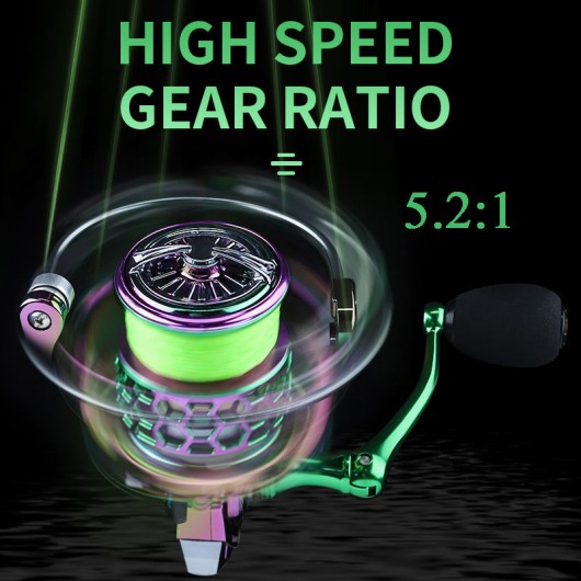 JS1000- 4BB Spinning Reel Max Drag 12kg Rotating Fishing Reel JS1000- 4BB Spinning Reel Max Drag 12kg Rotating Fishing Reel