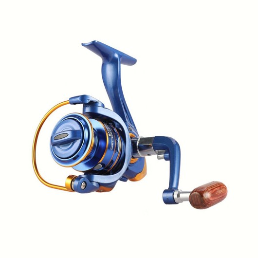 Spinning Fishing Reel Gear Ratio 5.2:1 Stainless Steel Spool Foldable Handle
