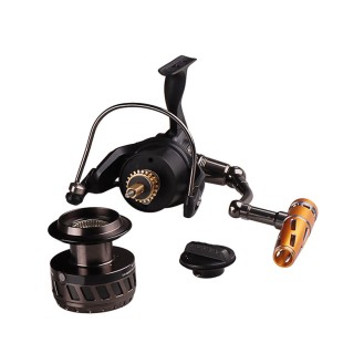 7000B 30kg Drag Power Aluminum Body Spinning Fishing Reel 7000B 30kg Drag Power Aluminum Body Spinning Fishing Reel