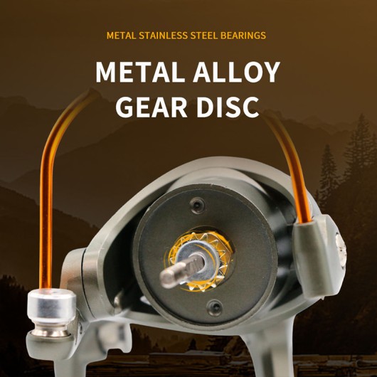 Left-Handed Micro Freshwater Spinning Reel — Dual-Speed System Left-Handed Micro Freshwater Spinning Reel — Dual-Speed System