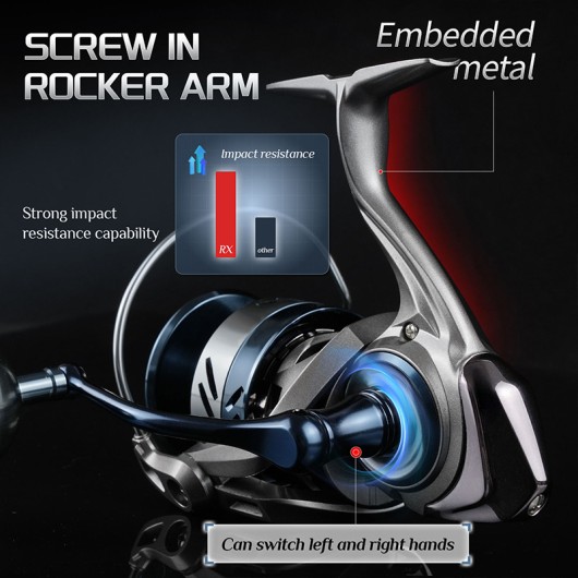 Sea Spinning Fishing Reel 9+1BB Saltwater Fishing Reel for Trolling Slow Casting Fishing Reel Sea Spinning Fishing Reel 9+1BB Saltwater Fishing Reel for Trolling Slow Casting Fishing Reel