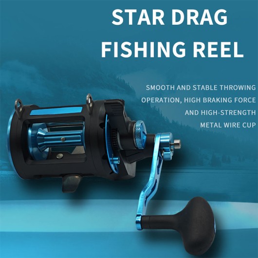 Waterproof Fishing Reel for Hand-Casting Waterproof Fishing Reel for Hand-Casting