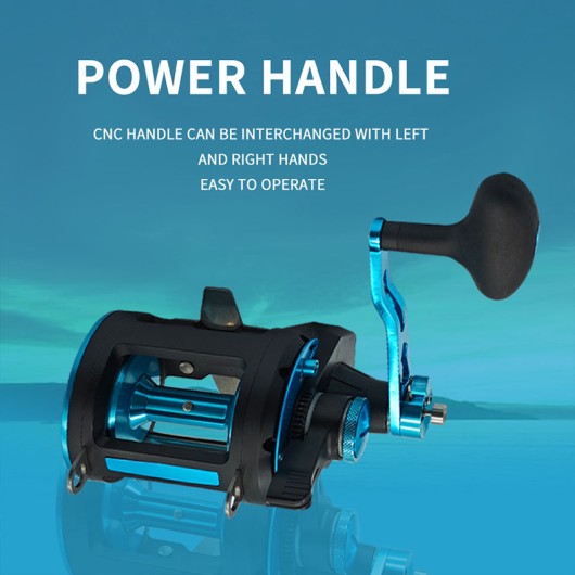 Waterproof Fishing Reel for Hand-Casting Waterproof Fishing Reel for Hand-Casting