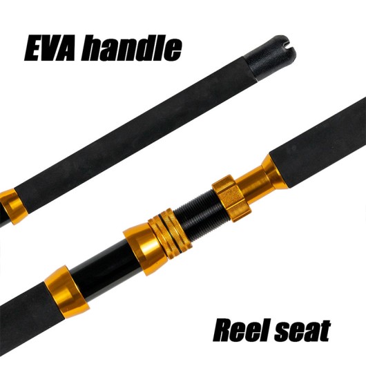 Spinning Sea Fishing Rod Handle Boat Rod Metal Reel Seat Ceramic Guide Spinning Sea Fishing Rod Handle Boat Rod Metal Reel Seat Ceramic Guide