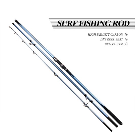 Carbon Solid Tip Surf Seawater Fishing Rod 3 Sections Casting Rod Carbon Solid Tip Surf Seawater Fishing Rod 3 Sections Casting Rod