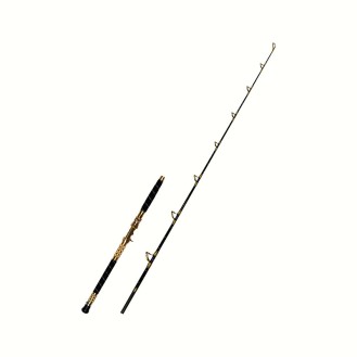 Metal Reel Seat Fiberglass Boat Rod Spinning Casting Lure Rod