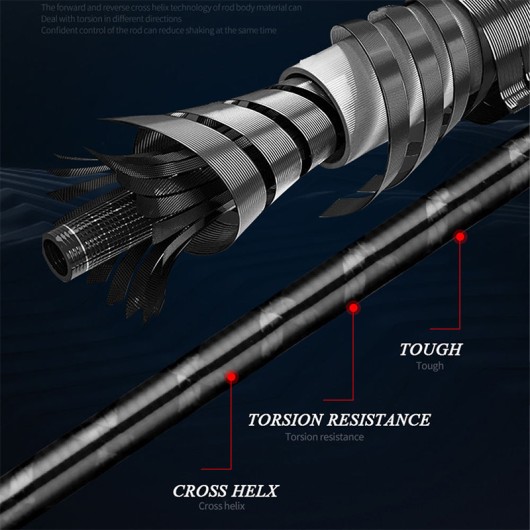 Hollow Carbon Fiber Slow Jigging Rod MH 1.83m/1.91m Hollow Carbon Fiber Slow Jigging Rod MH 1.83m/1.91m