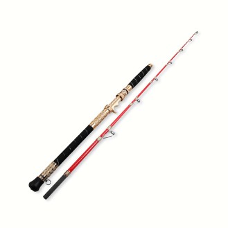 Deep Sea Boat Rod High Lure Weight 30kg Max Drag Spinning and Casting