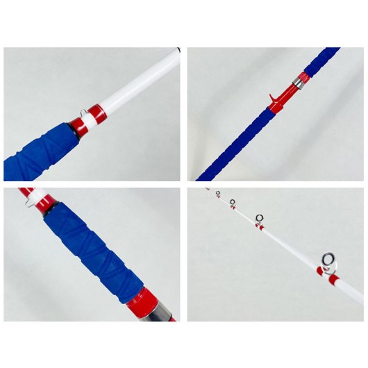 Fiberglass Solid Tip Medium Heavy Spinning Carp Rod Fiberglass Solid Tip Medium Heavy Spinning Carp Rod