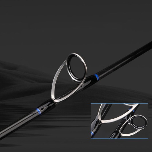 Carbon Fiber Spinning Rod Fuji Guides EVA Non-slip Handle Carbon Fiber Spinning Rod Fuji Guides EVA Non-slip Handle
