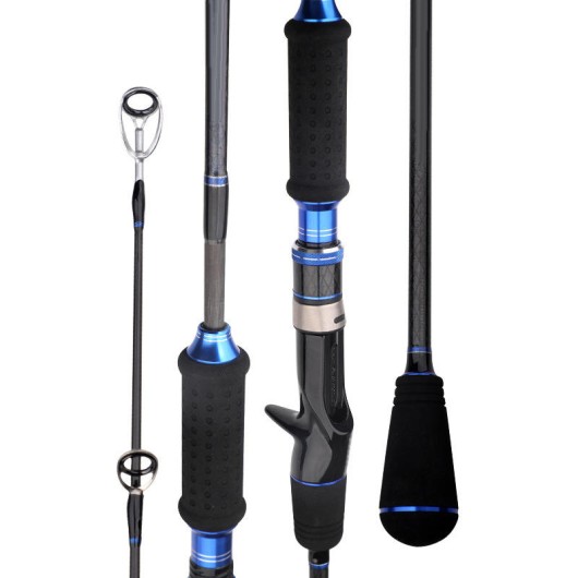 Carbon Fiber Spinning Rod Fuji Guides EVA Non-slip Handle Carbon Fiber Spinning Rod Fuji Guides EVA Non-slip Handle