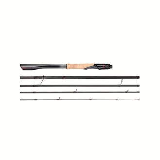 Travel Carbon Fiber Fishing Rod Fuji Guide 5-Section Portable Rod