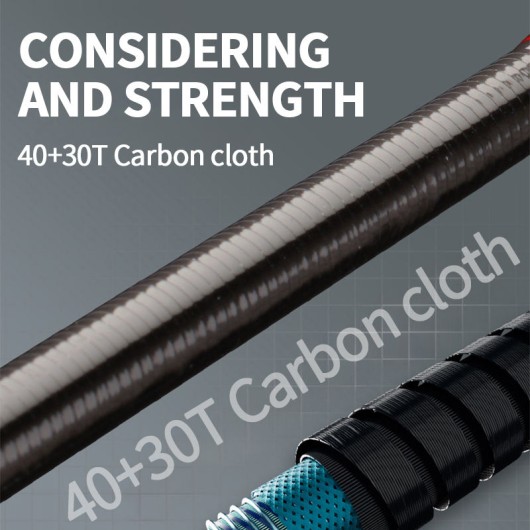 Travel Carbon Fiber Fishing Rod Fuji Guide 5-Section Portable Rod Travel Carbon Fiber Fishing Rod Fuji Guide 5-Section Portable Rod